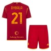 Officiële Voetbalshirt + Korte Broek AS Roma Dybala 21 Thuis 2023-24 - Kids